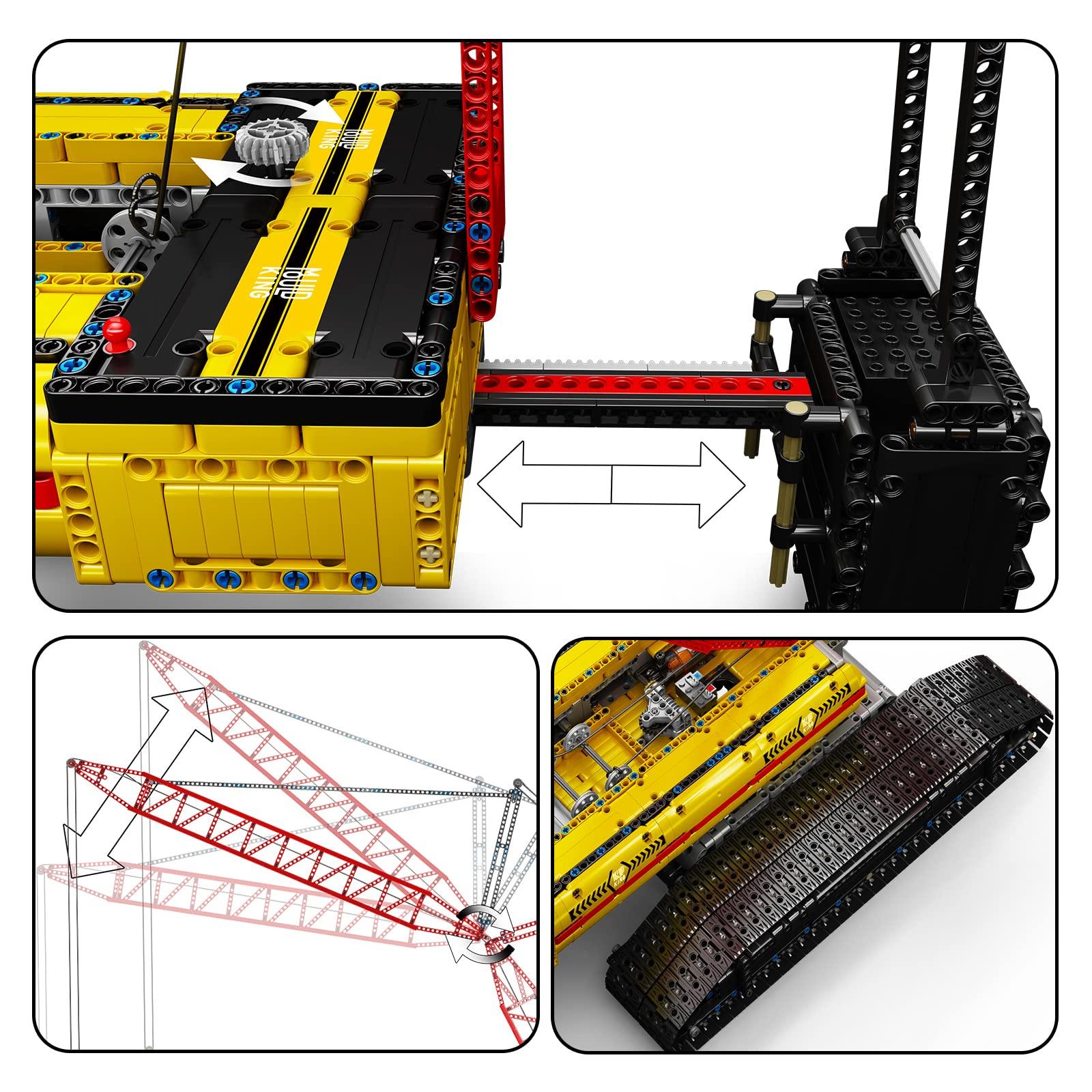 LR13000 Crawler Crane 4318pcs-Building Blocks set -Turbo Moc