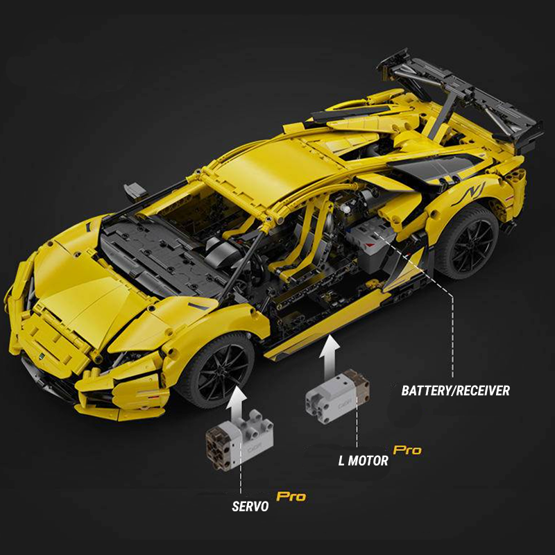 Lamborghini Aventador LP 700-4 1805pcs-Building Blocks set -Turbo Moc