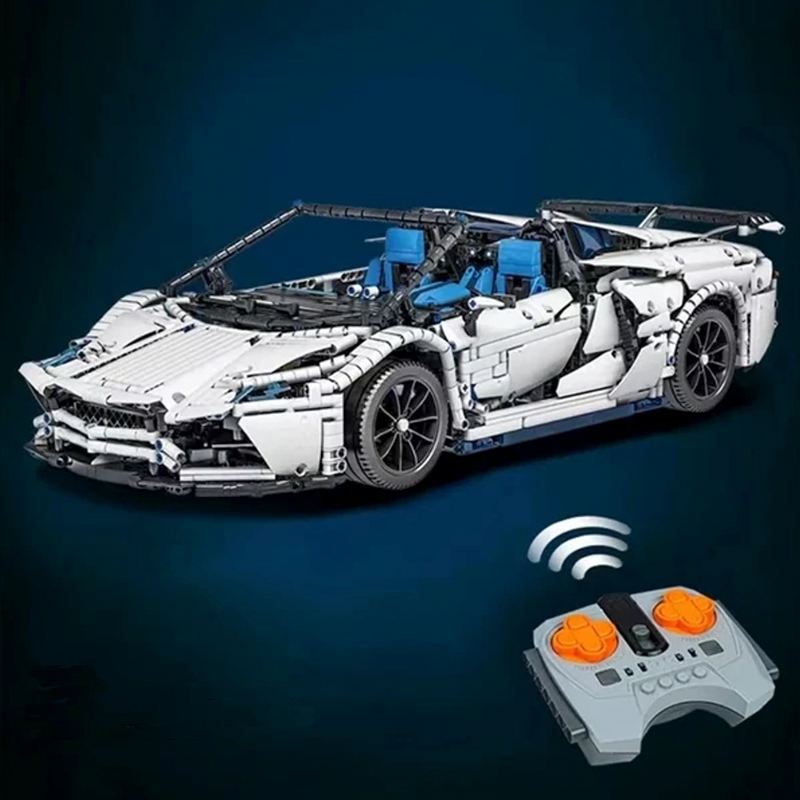 Lamborghini Aventador Roadster 4037pcs-Building Blocks set -Turbo Moc