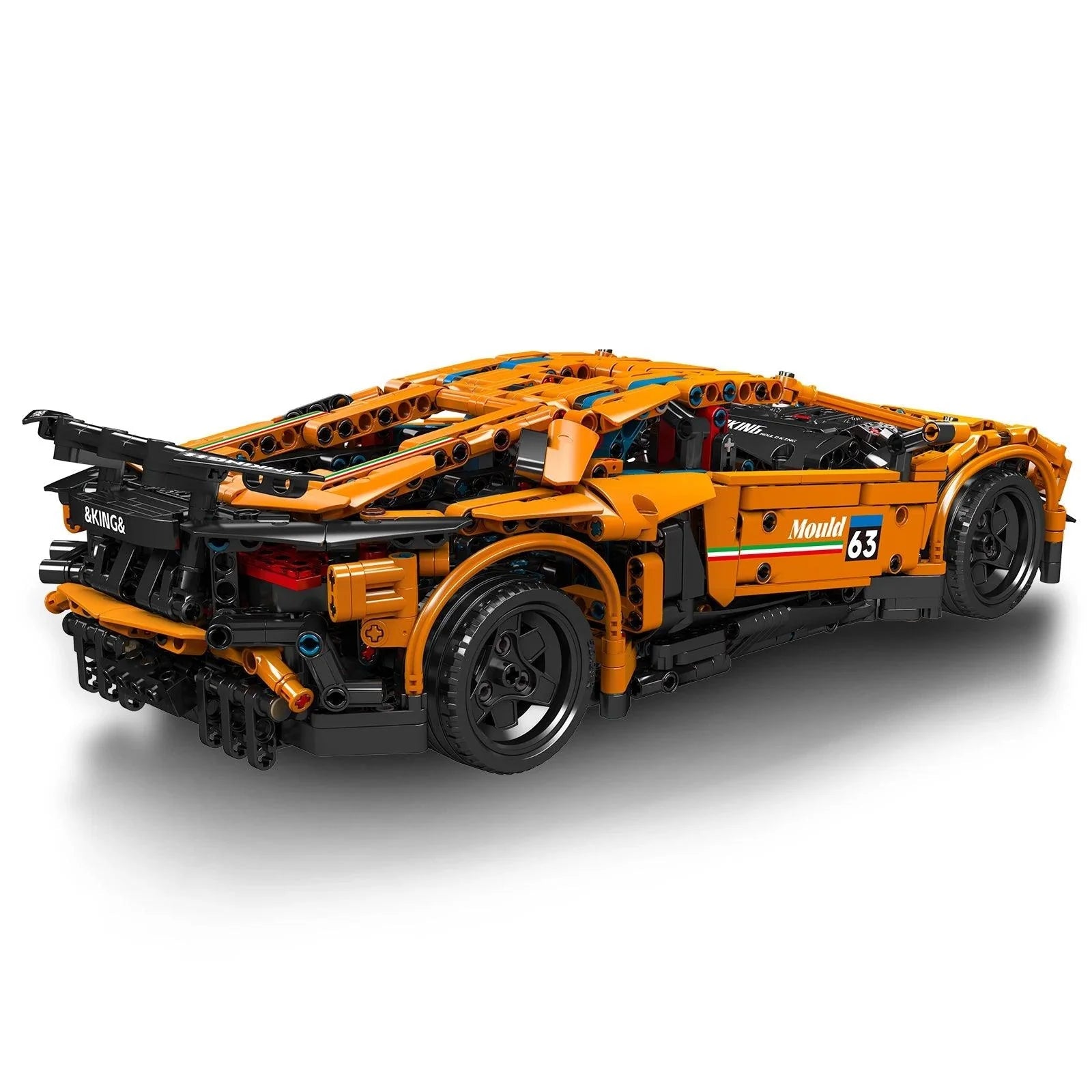 Lamborghini Aventador SVJ 1608pcs-Building Blocks set -Turbo Moc