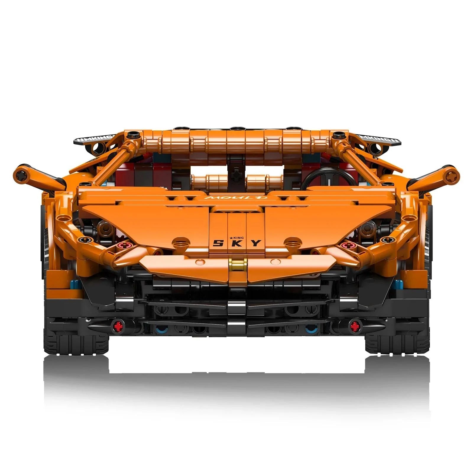 Lamborghini Aventador SVJ 1608pcs-Building Blocks set -Turbo Moc