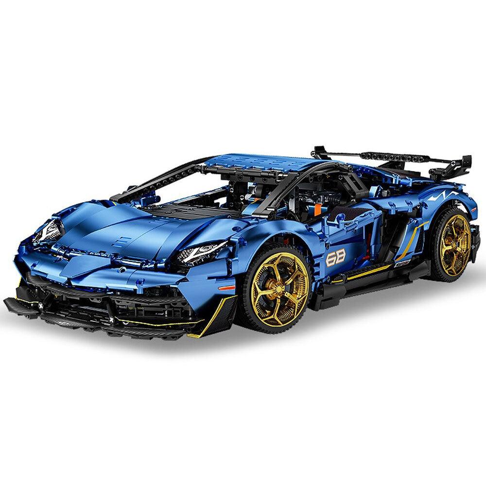 Lamborghini Aventador SVJ63 3811pcs-Building Blocks set -Turbo Moc