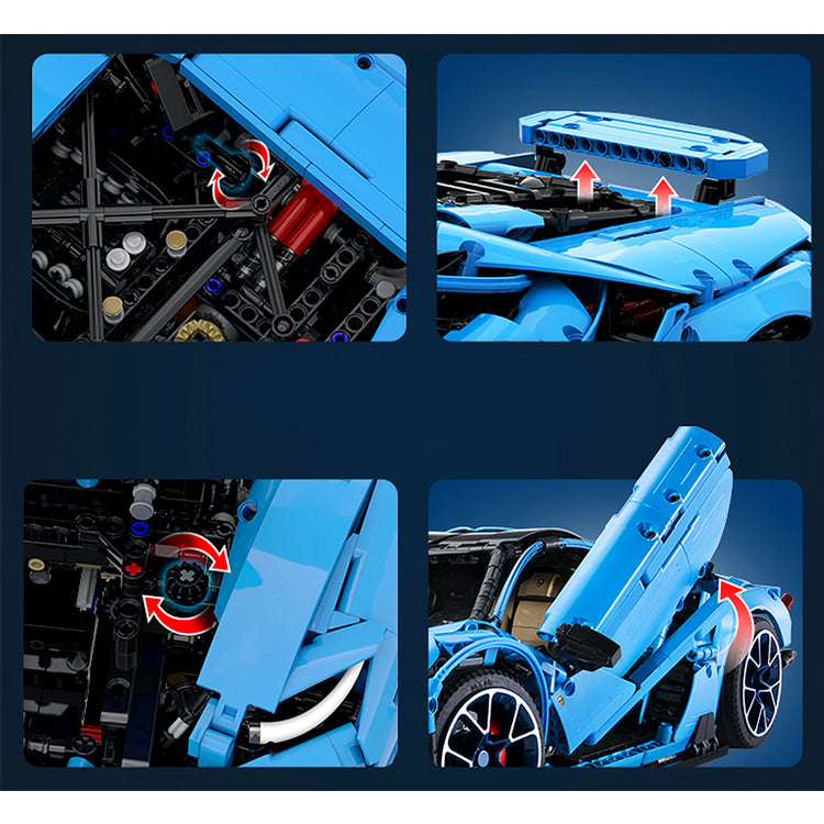 Lamborghini Centenario | 3789pcs-Building Blocks set -Turbo Moc