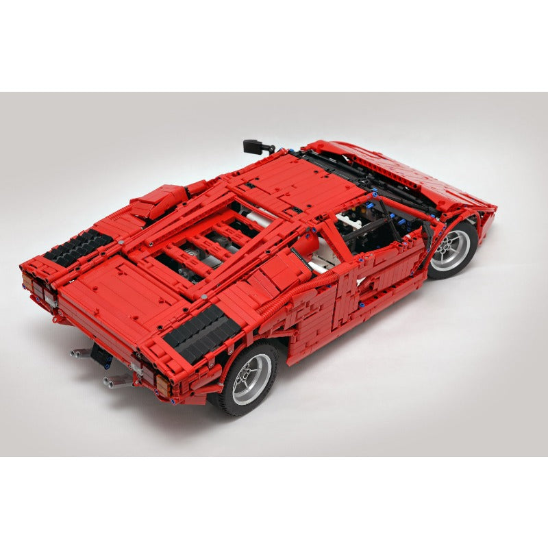 Lamborghini Countach LP400S | 3167pcs-Building Blocks set -Turbo Moc