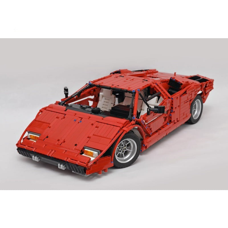 Lamborghini Countach LP400S | 3167pcs-Building Blocks set -Turbo Moc