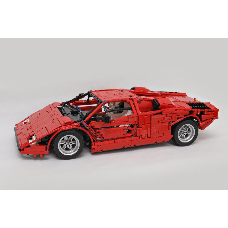 Lamborghini Countach LP400S | 3167pcs-Building Blocks set -Turbo Moc