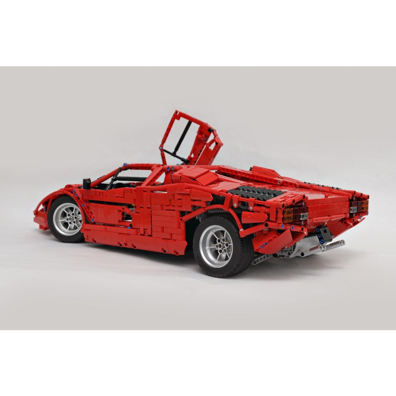 Lamborghini Countach LP400S | 3167pcs-Building Blocks set -Turbo Moc