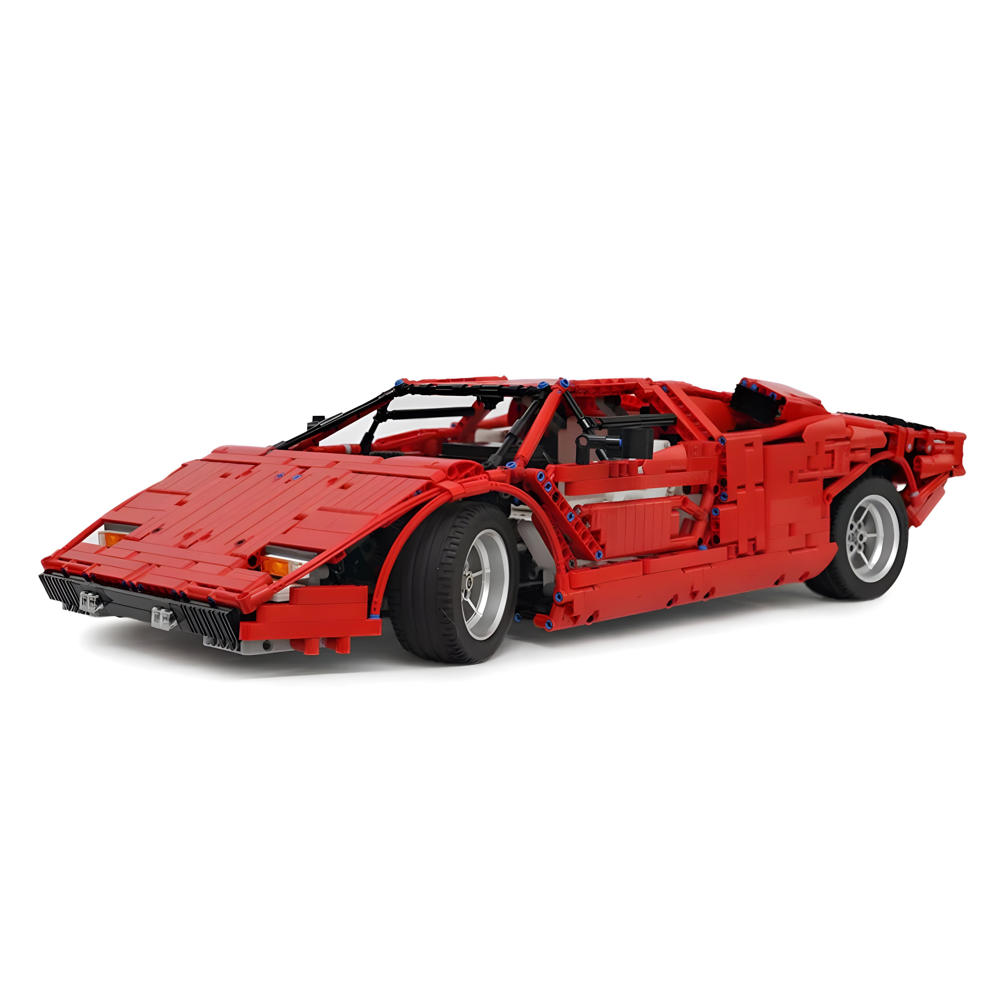 Lamborghini Countach LP400S | 3167pcs-Building Blocks set -Turbo Moc