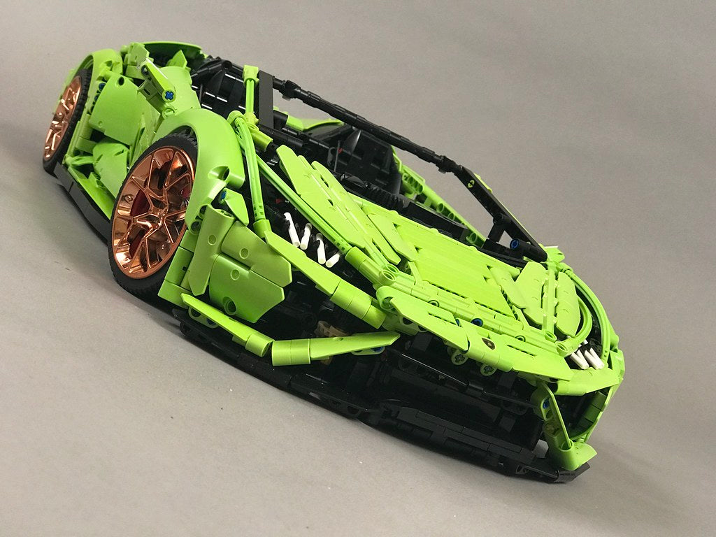 Lamborghini Huracan EVO Spyder | 3557pcs-Building Blocks set -Turbo Moc