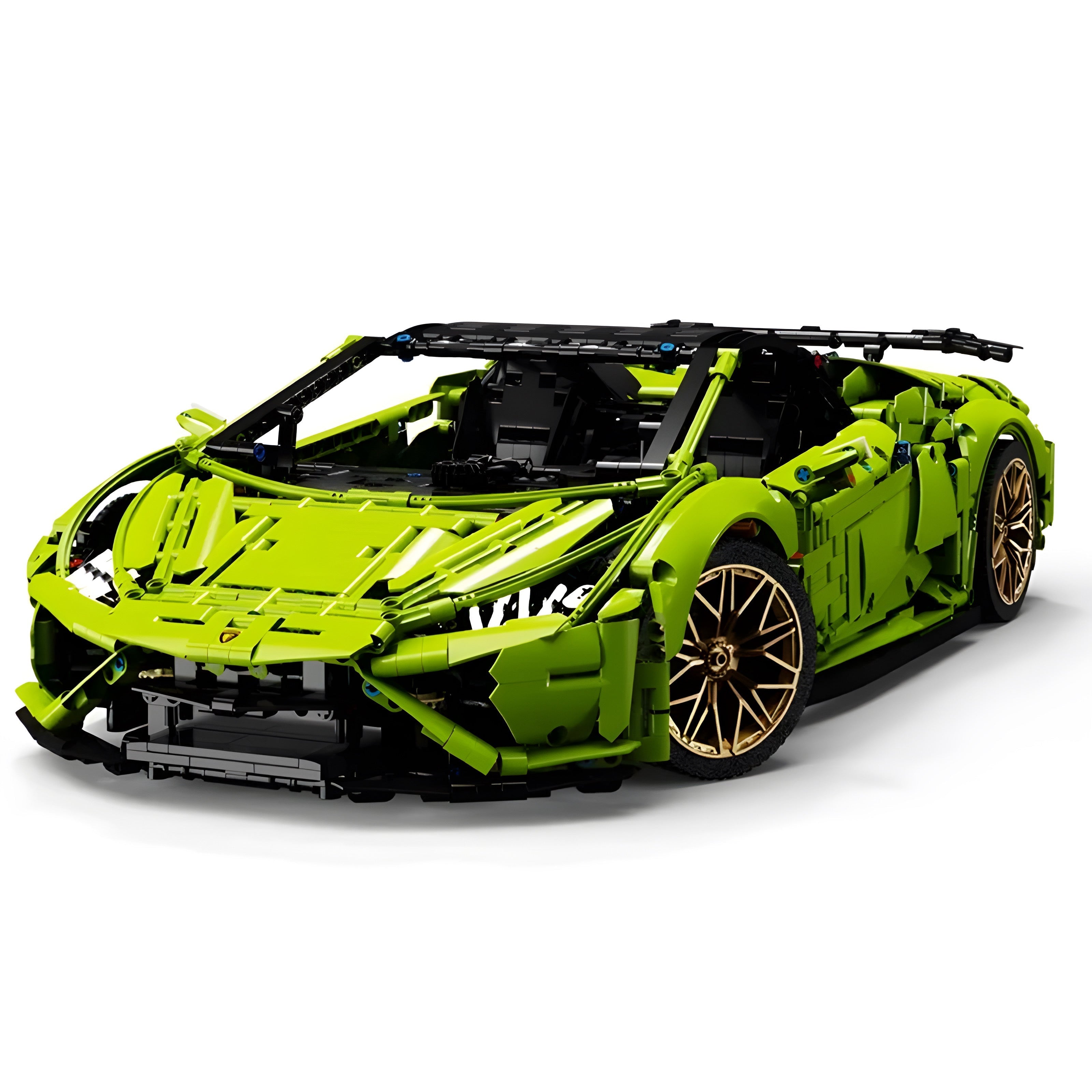 Lamborghini Huracan EVO Spyder | 3557pcs-Building Blocks set -Turbo Moc