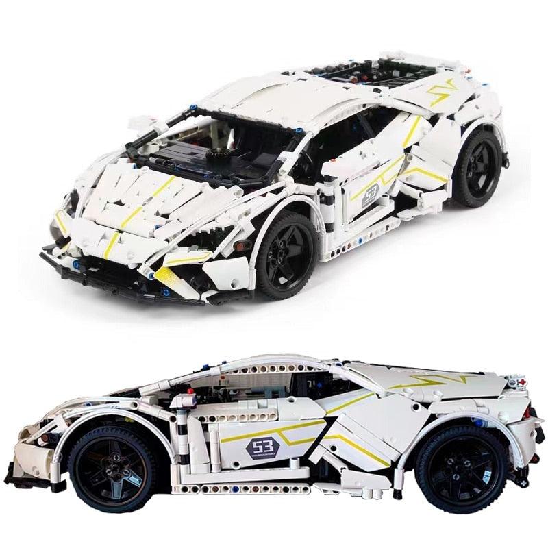 Lamborghini Huracan Evo 2199pcs-Building Blocks set -Turbo Moc