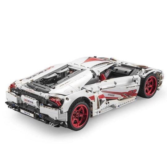 Lamborghini Huracan LP 610 1696pcs-Building Blocks set -Turbo Moc