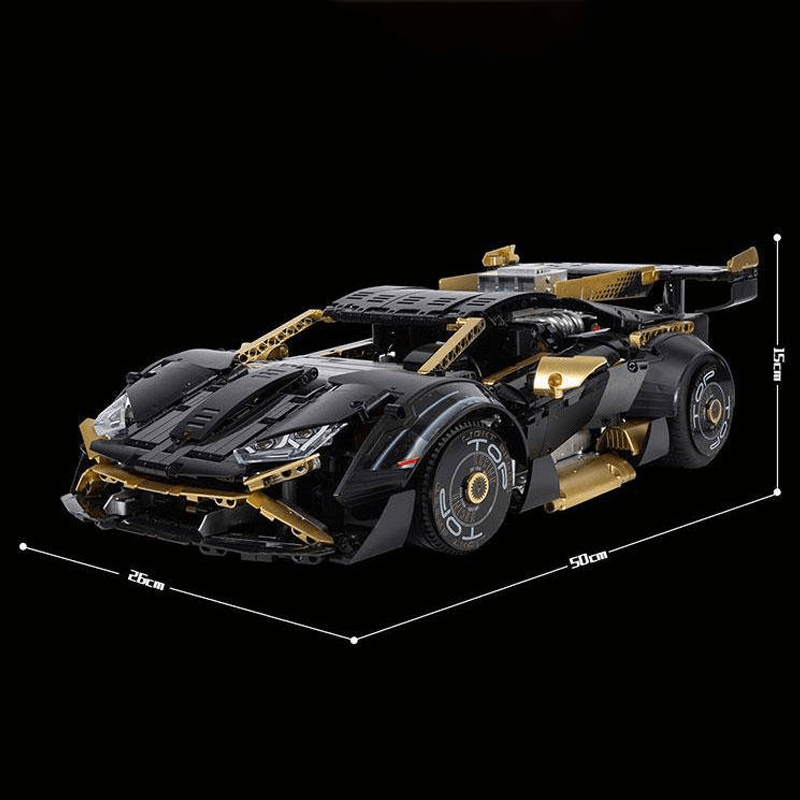 Lamborghini Huracan STO 2518pcs-Building Blocks set -Turbo Moc