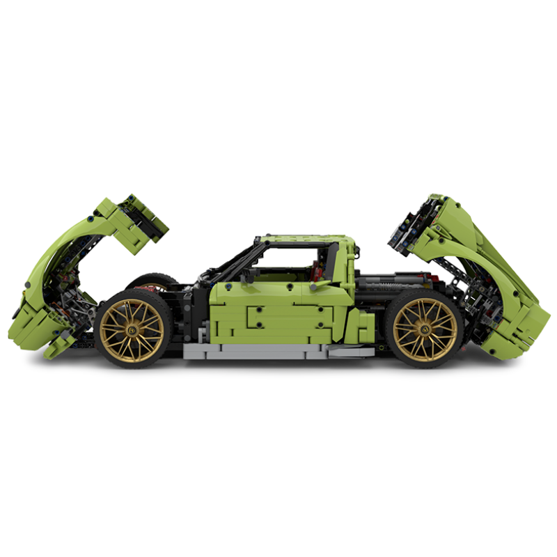 Lamborghini Miura 1967 3434pcs-Building Blocks set -Turbo Moc