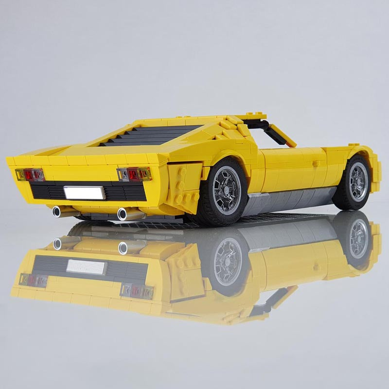 Lamborghini Miura P400 SV | 1164pcs-Building Blocks set -Turbo Moc