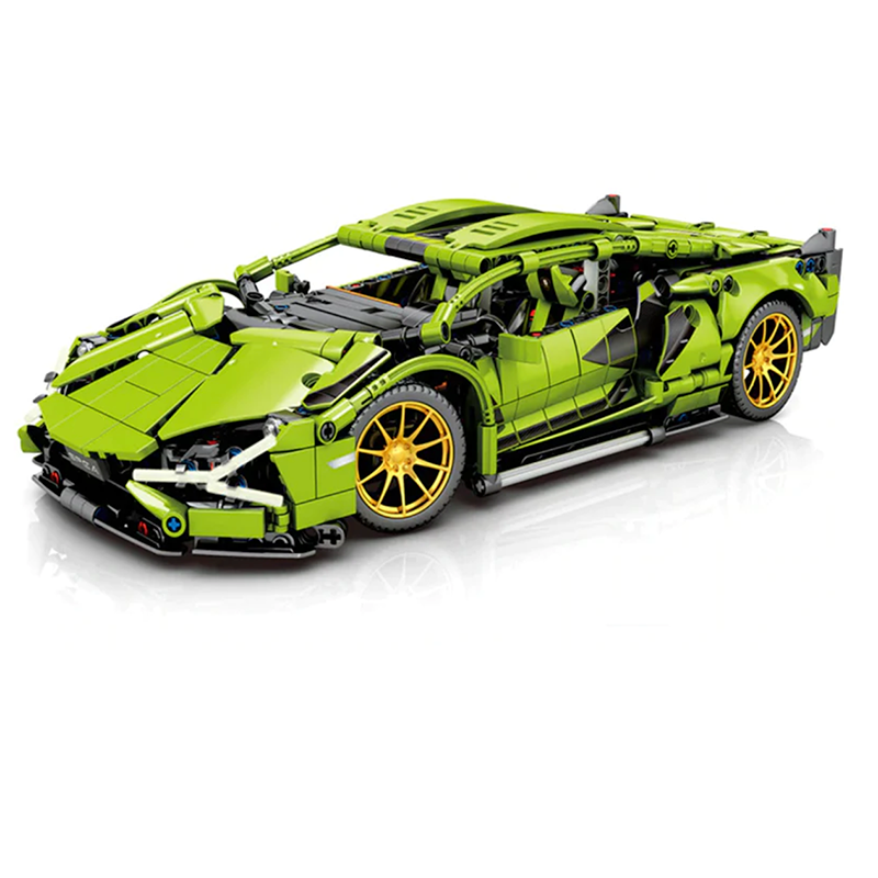 Lamborghini Sian FKP37 1254pcs-Building Blocks set -Turbo Moc