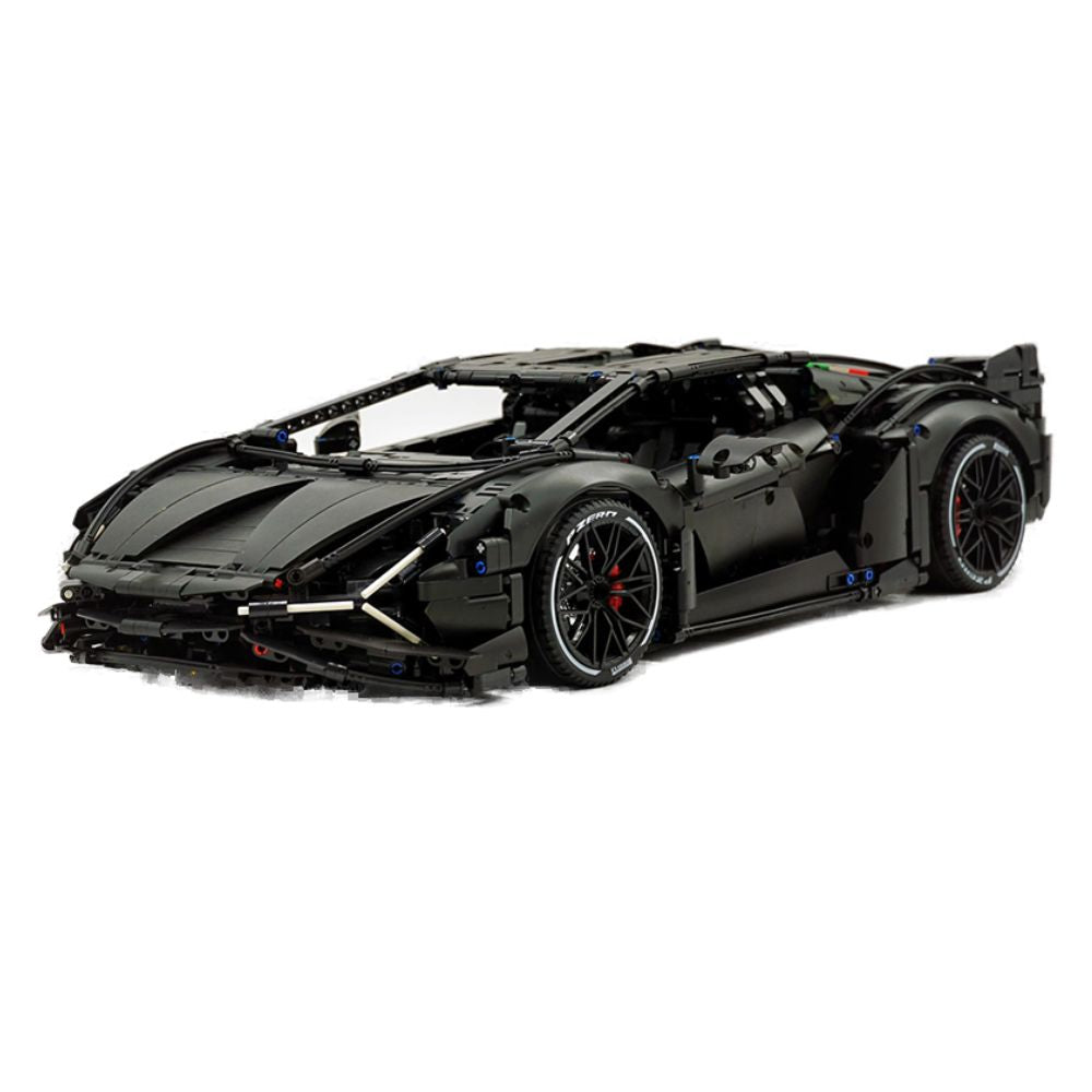 Lamborghini Sian FKP37 Black Edition 3696pcs-Building Blocks set -Turbo Moc