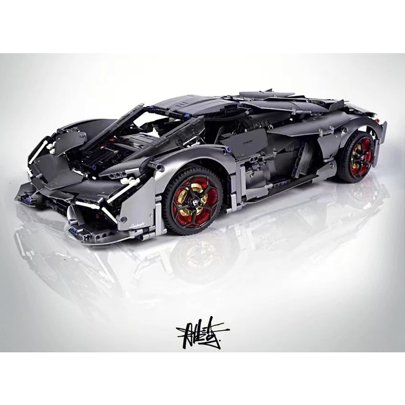 Lamborghini Terzo Millenio Concept 3357pcs-Building Blocks set -Turbo Moc