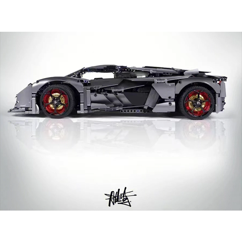 Lamborghini Terzo Millenio Concept 3357pcs-Building Blocks set -Turbo Moc