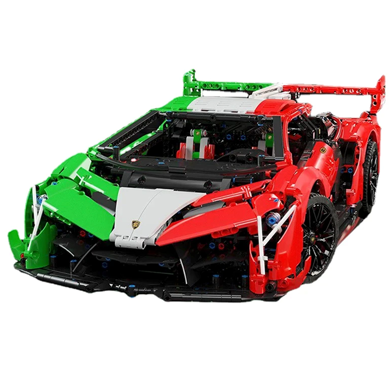 Lamborghini Veneno Italia 3610pcs-Building Blocks set -Turbo Moc