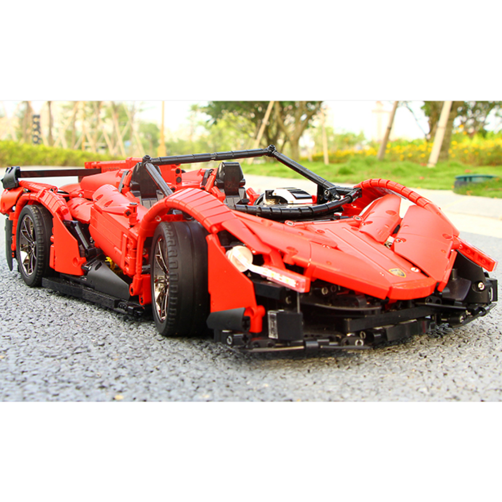 Lamborghini Veneno Roadster 3427pcs-Building Blocks set -Turbo Moc