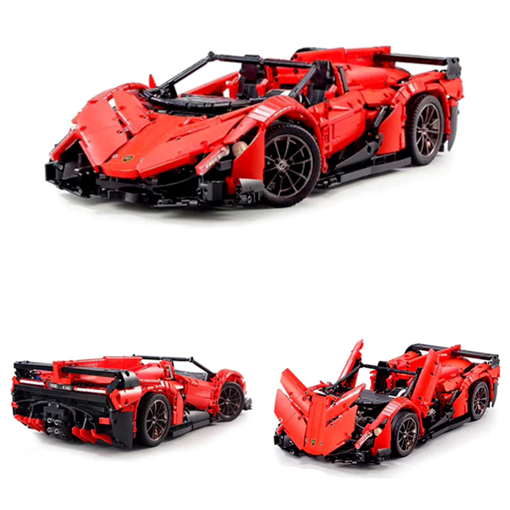 Lamborghini Veneno Roadster 3427pcs-Building Blocks set -Turbo Moc