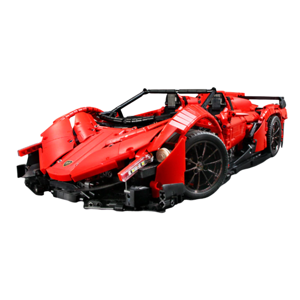 Lamborghini Veneno Roadster 3427pcs-Building Blocks set -Turbo Moc