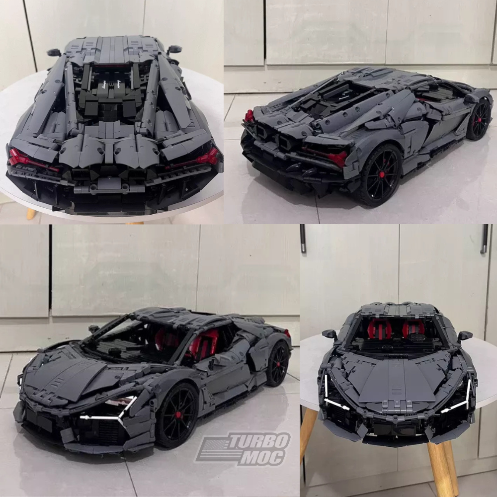 Lamborghini Revuelto 4109pcs-Turbo Moc