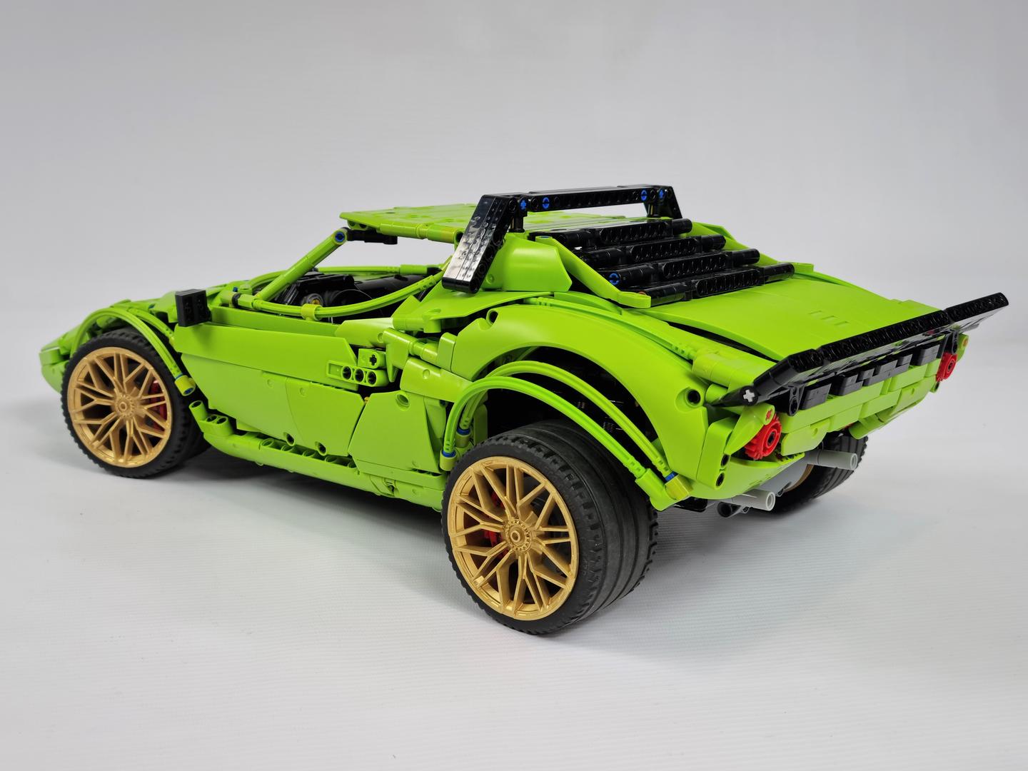 Lancia Stratos Stradale HF | 3053pcs-Building Blocks set -Turbo Moc