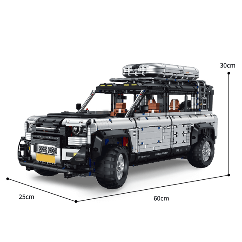 Land Rover Defender 110 D250 5267pcs-Building Blocks set -Turbo Moc