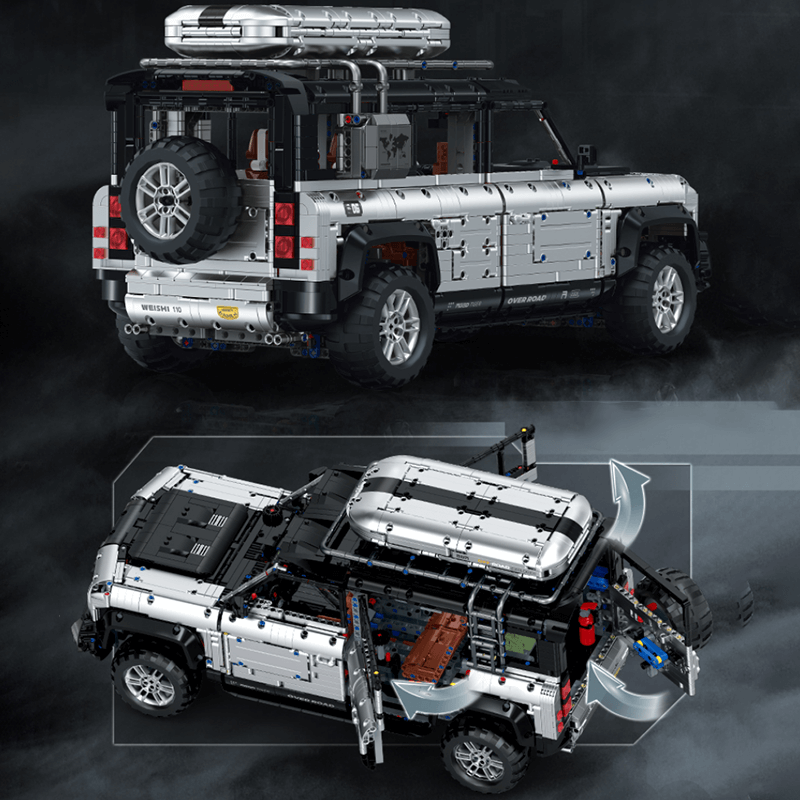 Land Rover Defender 110 D250 5267pcs-Building Blocks set -Turbo Moc