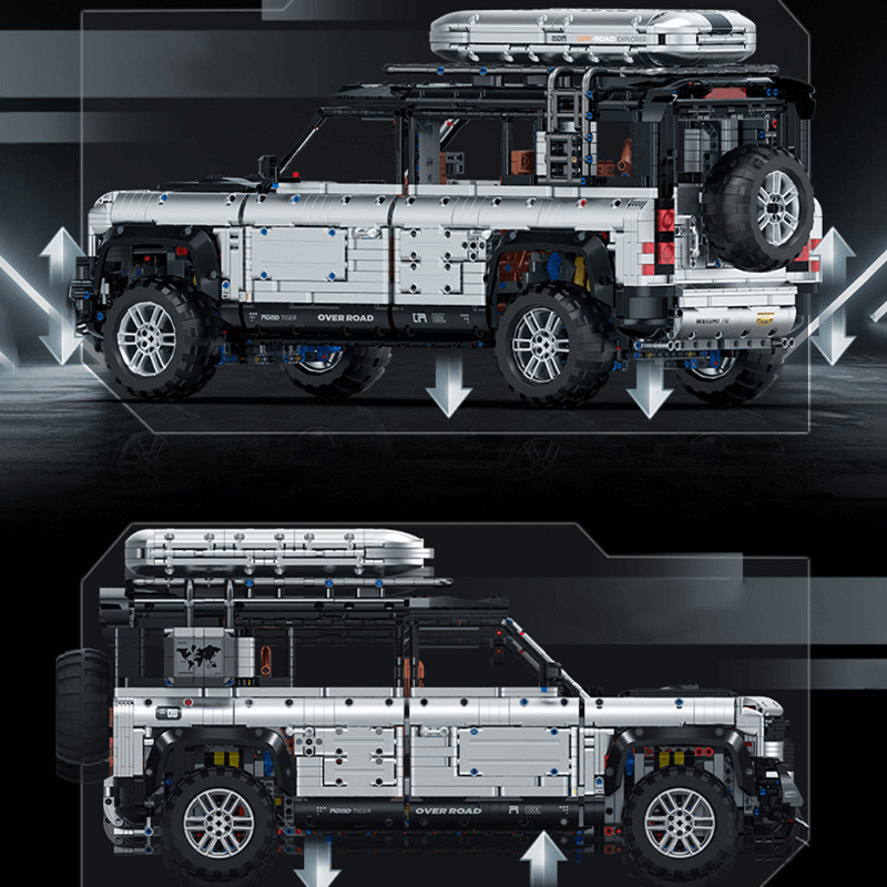 Land Rover Defender 110 D250 5267pcs-Building Blocks set -Turbo Moc