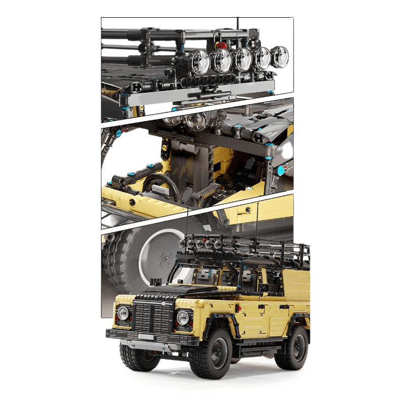 Land Rover Defender 110 Trophy 3379pcs-Building Blocks set -Turbo Moc