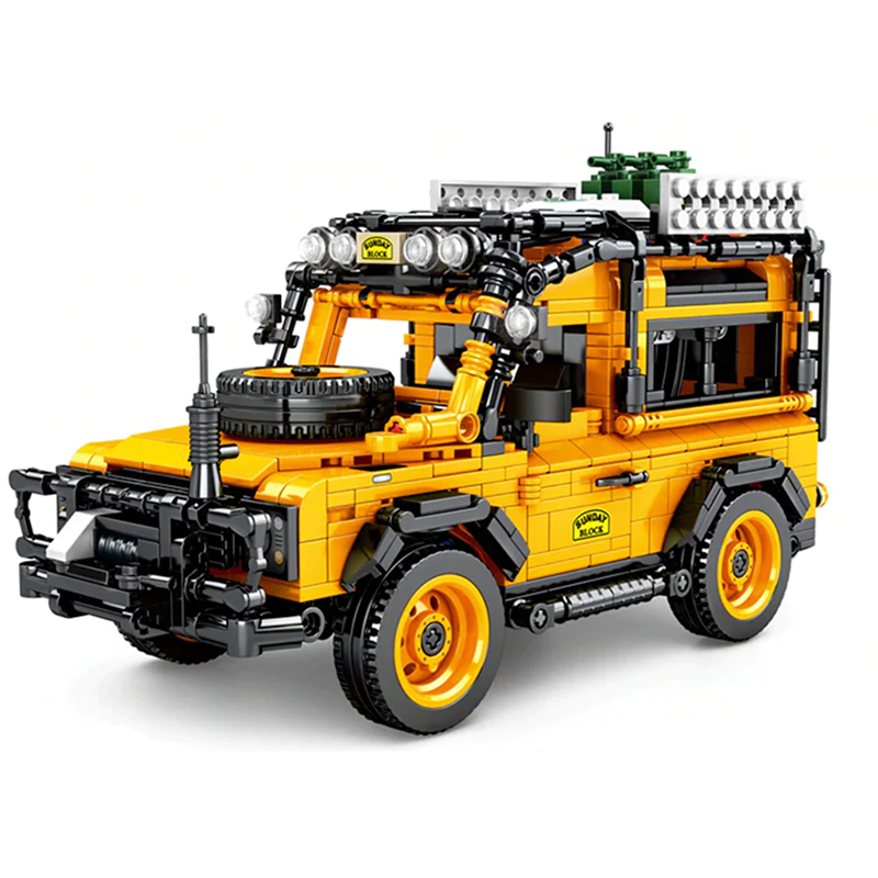 Land Rover Defender V8 1053pcs-Building Blocks set -Turbo Moc