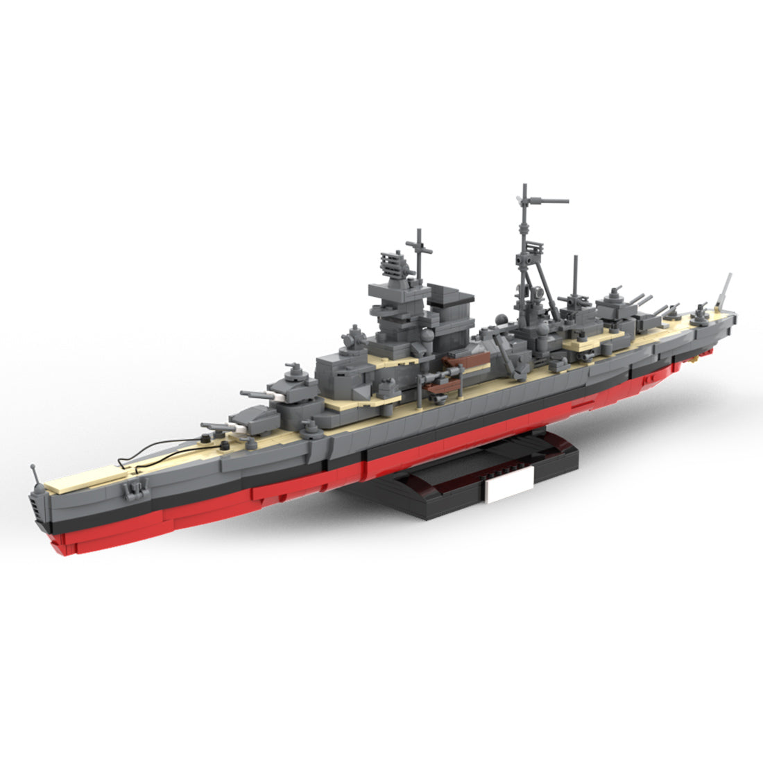 Image of Admiral Hipper-Class Heavy Cruiser 1639Pcs - 1-300-admiral-hipper-class-heavy-cruiser