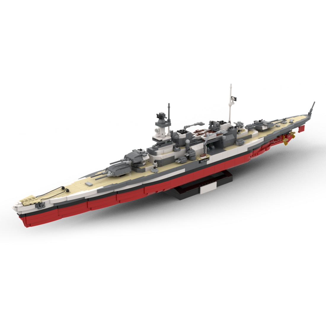 Image of Military Maritime Warship-O-Class Battlecruiser Siegfried 2477Pcs - 1-300-military-maritime-warship-o-class-battlecruiser-siegfried