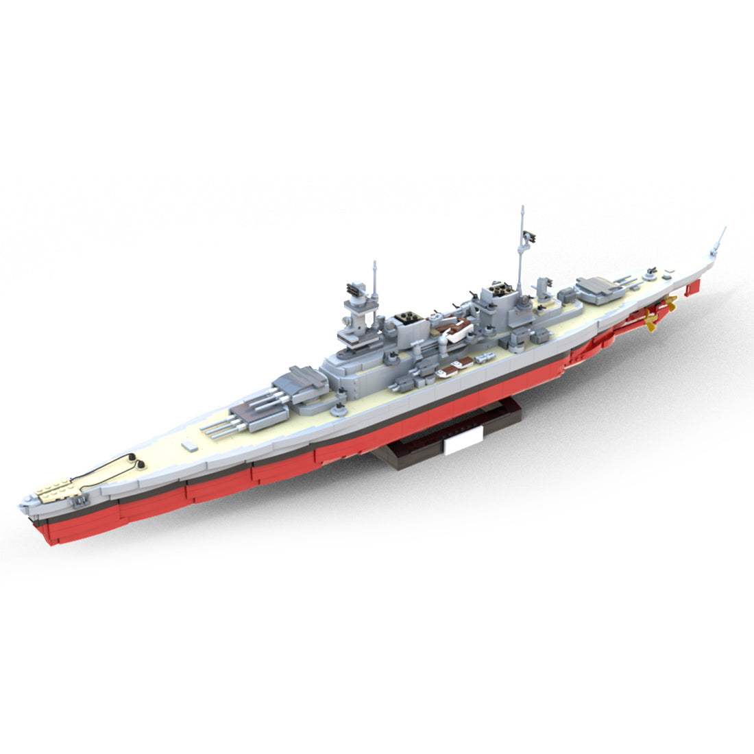 Image of O-Class Battlecruiser Argyle Military Maritime Warship 2422Pcs - 1-300-o-class-battlecruiser-argyle-military-maritime-warship