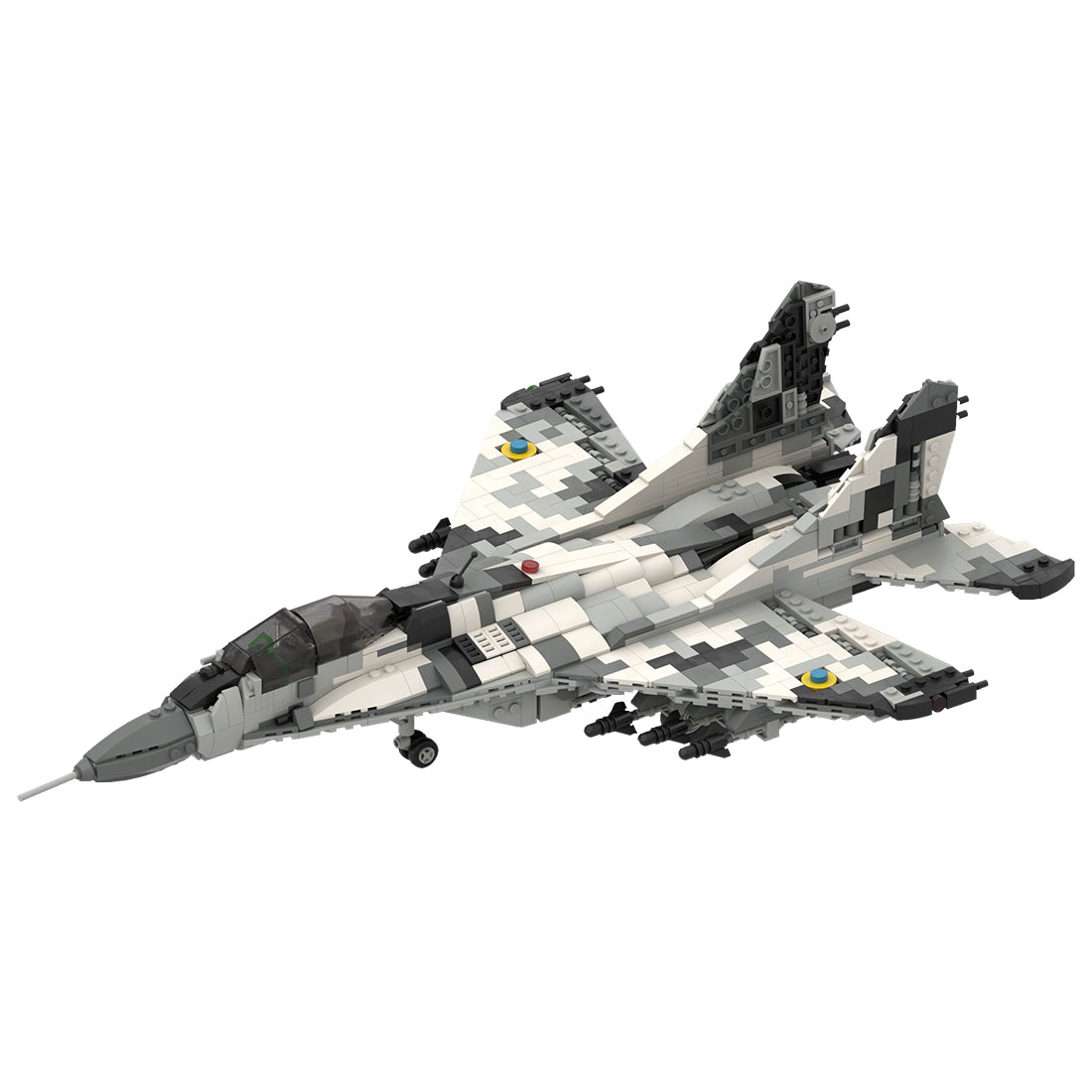 Image of Mig-29 "The Ghost Of Kyiv" 1325Pcs - moc-106680-mig-29-the-ghost-of-kyiv