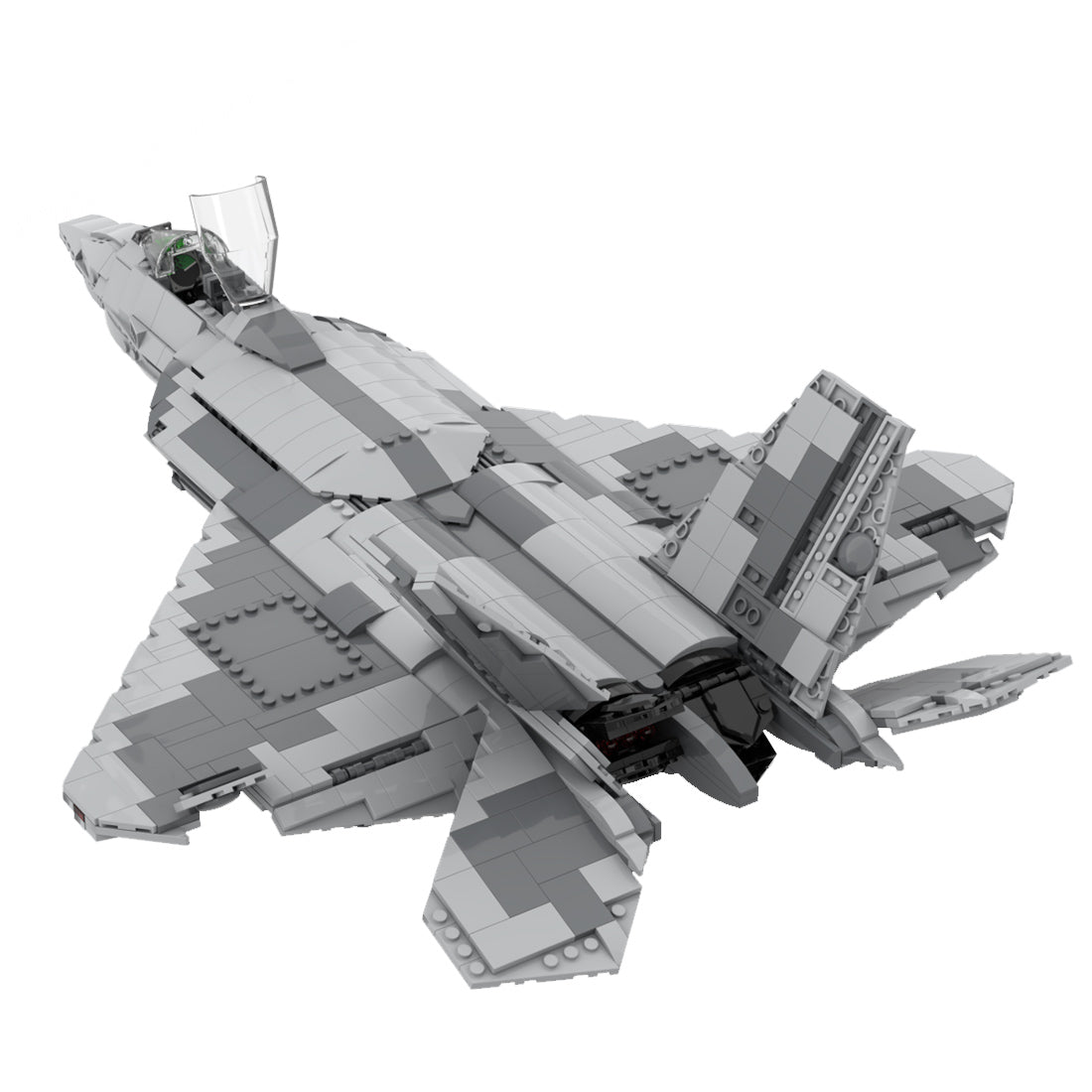 Image of F-22 Raptor 1656Pcs - moc-35918-f-22-raptor