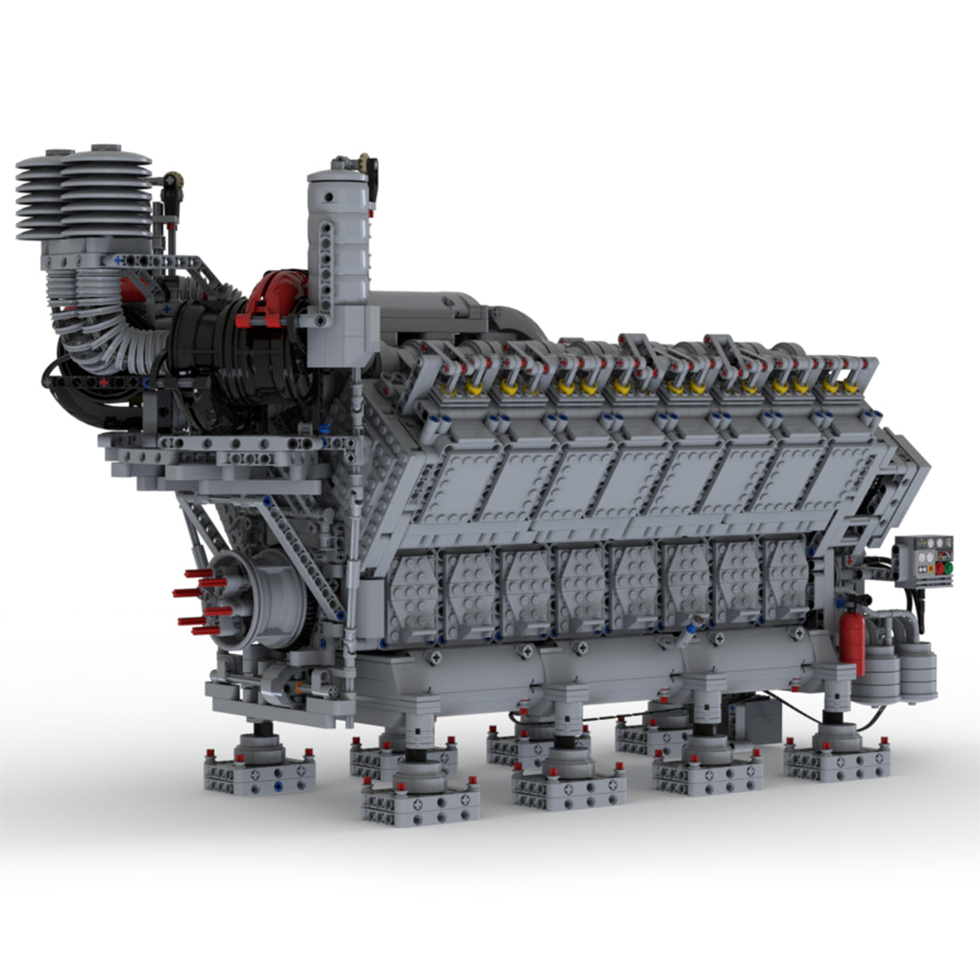 Image of product moc-73232-v16-diesel-engine-model