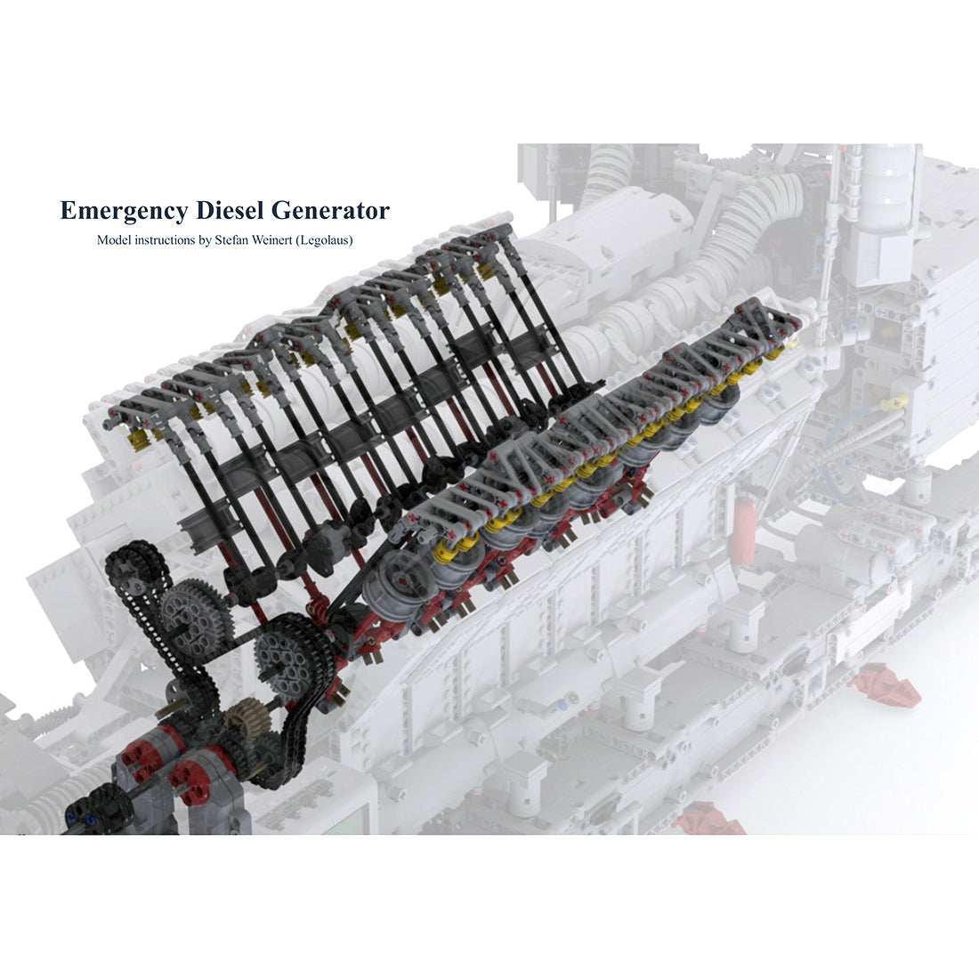 Image of product moc-73232-v16-diesel-engine-model