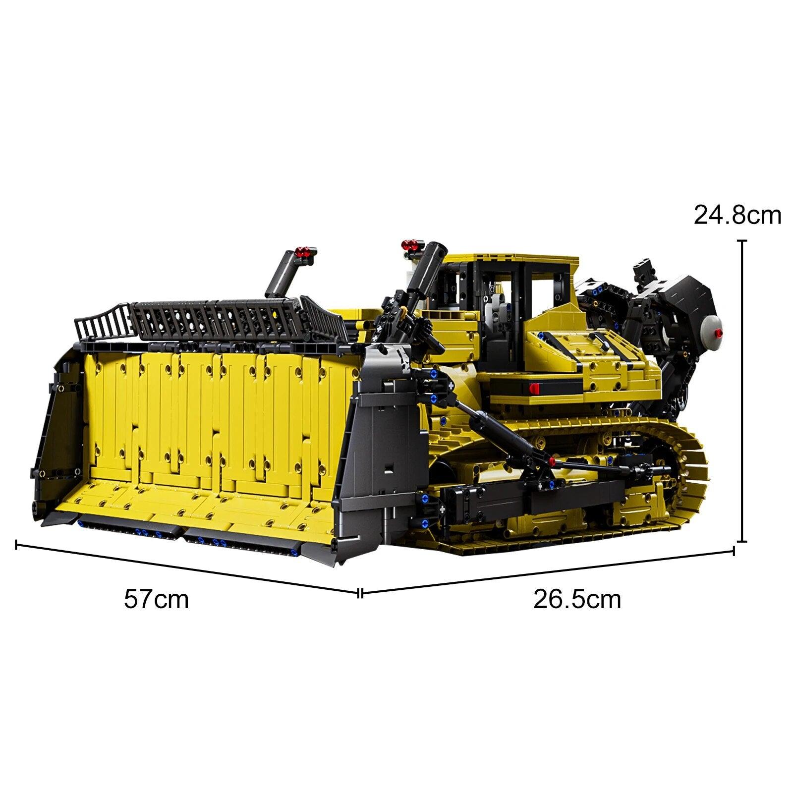 Liebherr PR766 Bulldozer 3774pcs-Building Blocks set -Turbo Moc