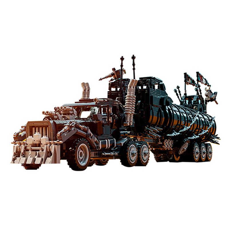 Mad Max War Rig 3323pcs-Building Blocks set -Turbo Moc