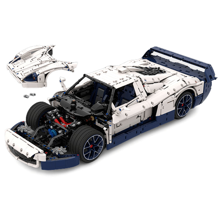 Maserati MC12 M144S | 3992pcs-Building Blocks set -Turbo Moc