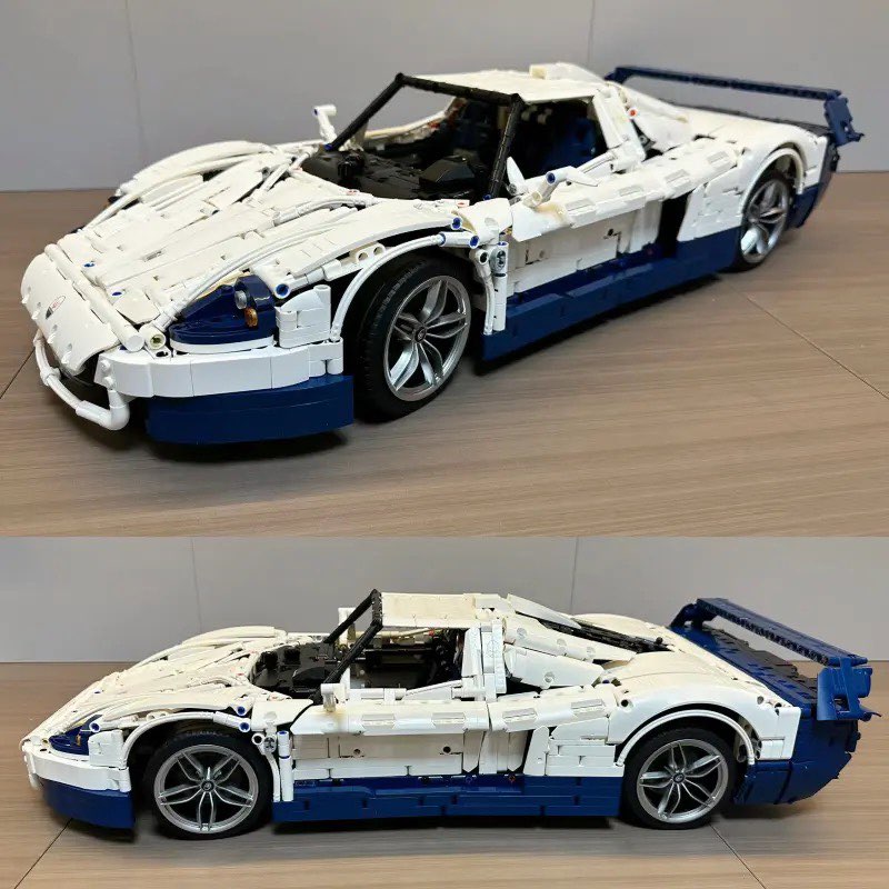 Maserati MC12 M144S | 3992pcs-Building Blocks set -Turbo Moc