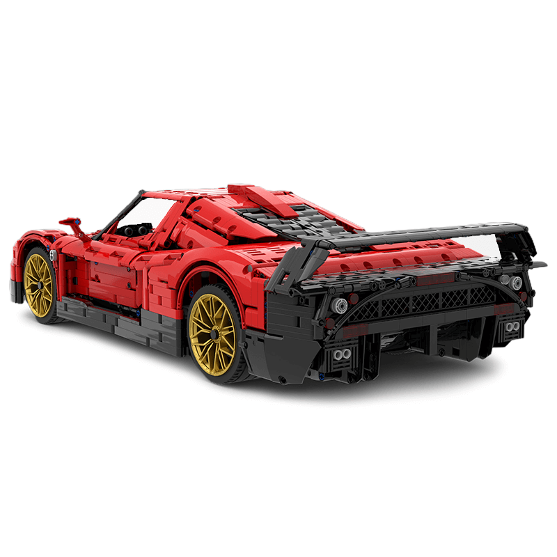 Maserati MC12 M144S | 3992pcs-Building Blocks set -Turbo Moc