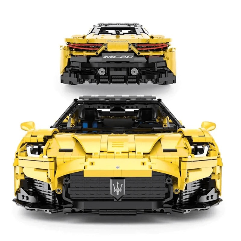 Maserati MC20 Nettuno 3400pcs-Building Blocks set -Turbo Moc