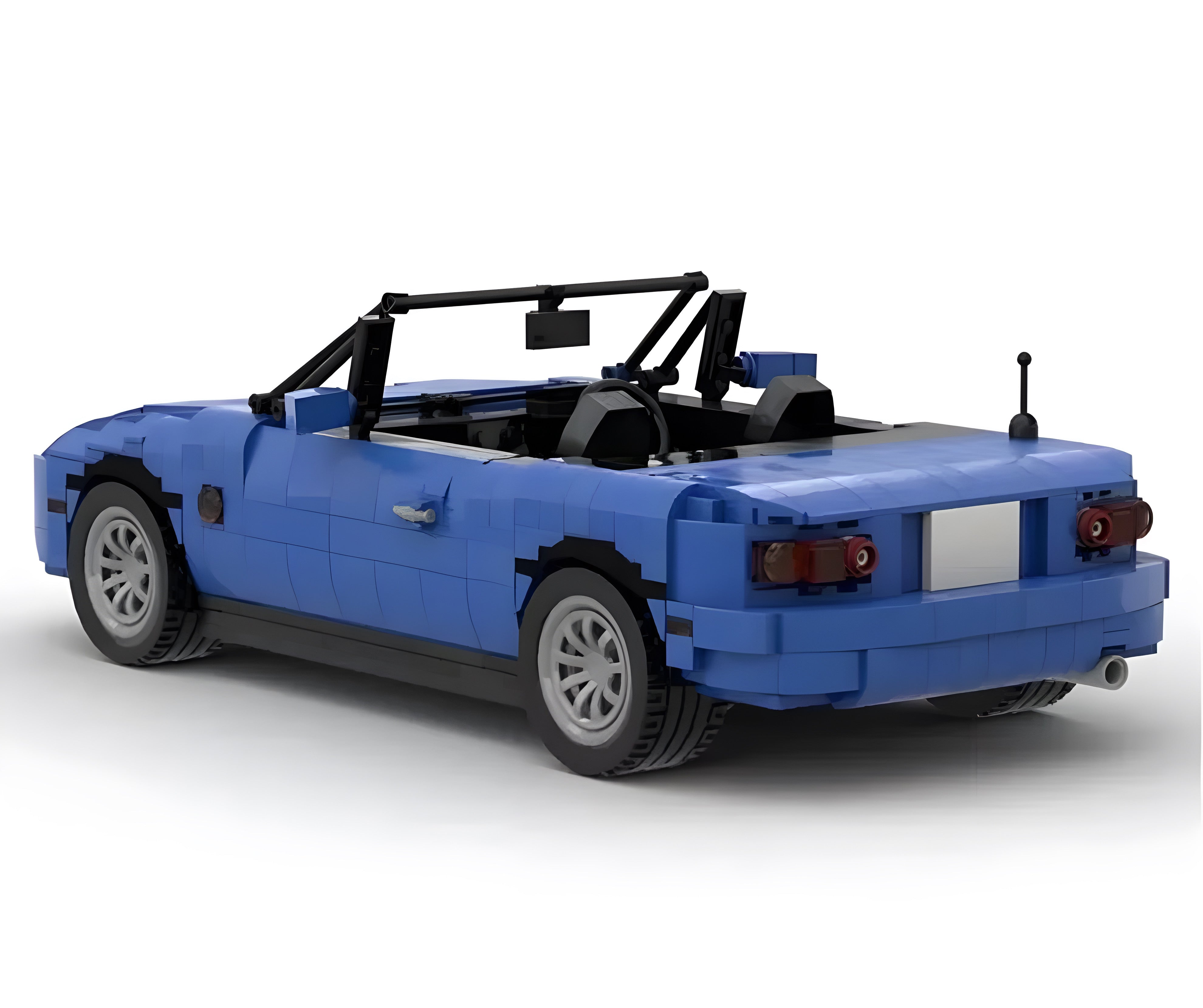 Mazda MX5 Miata NA 1992 | 1352pcs-Building Blocks set -Turbo Moc