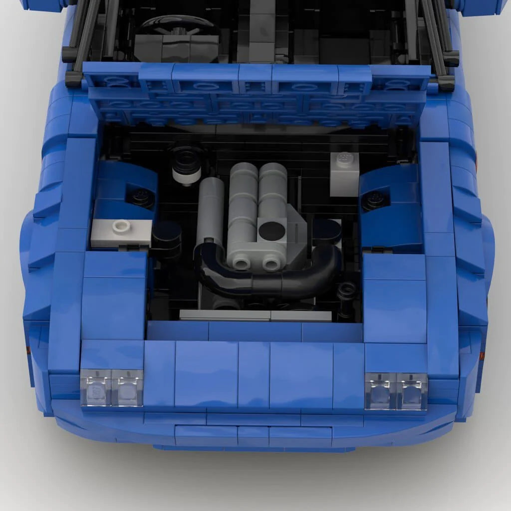 Mazda MX5 Miata NA 1992 | 1352pcs-Building Blocks set -Turbo Moc