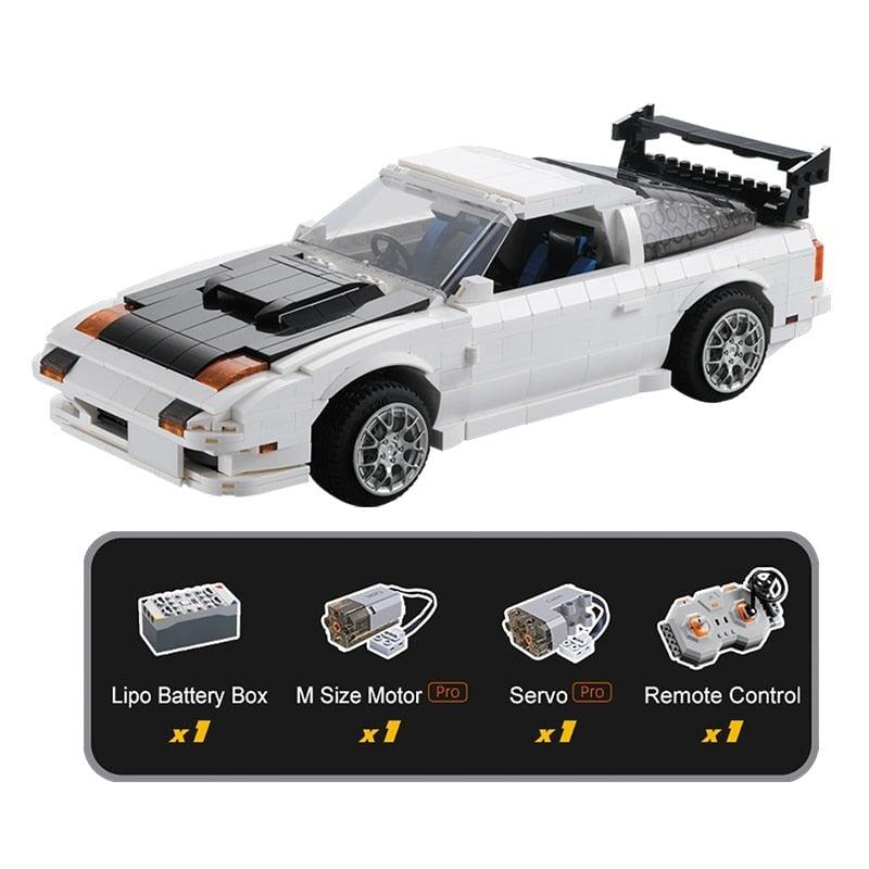 Mazda RX-7 FC/FD 1552/1655pcs-Building Blocks set -Turbo Moc